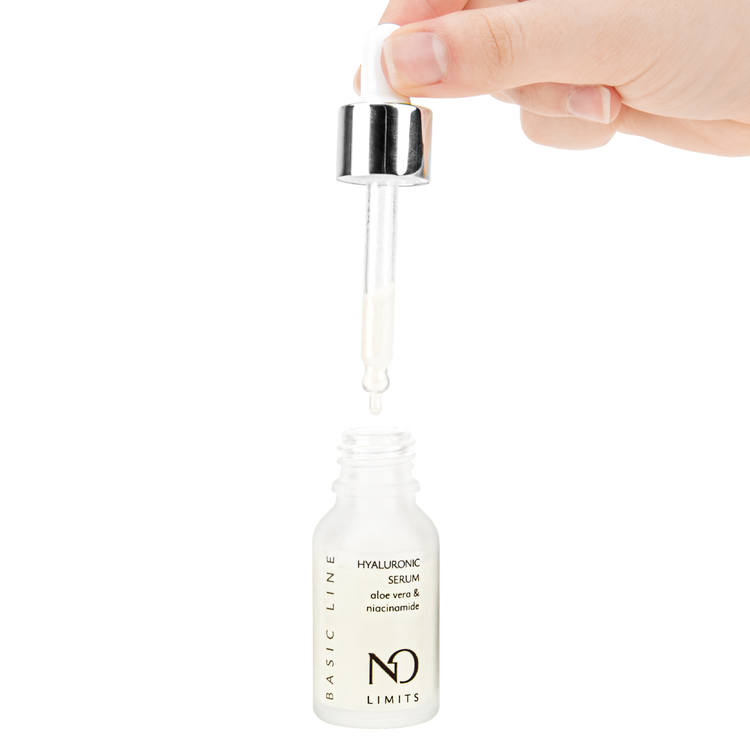 Гіалуронова сироватка з алое вера і ніацинамідом NO Limits