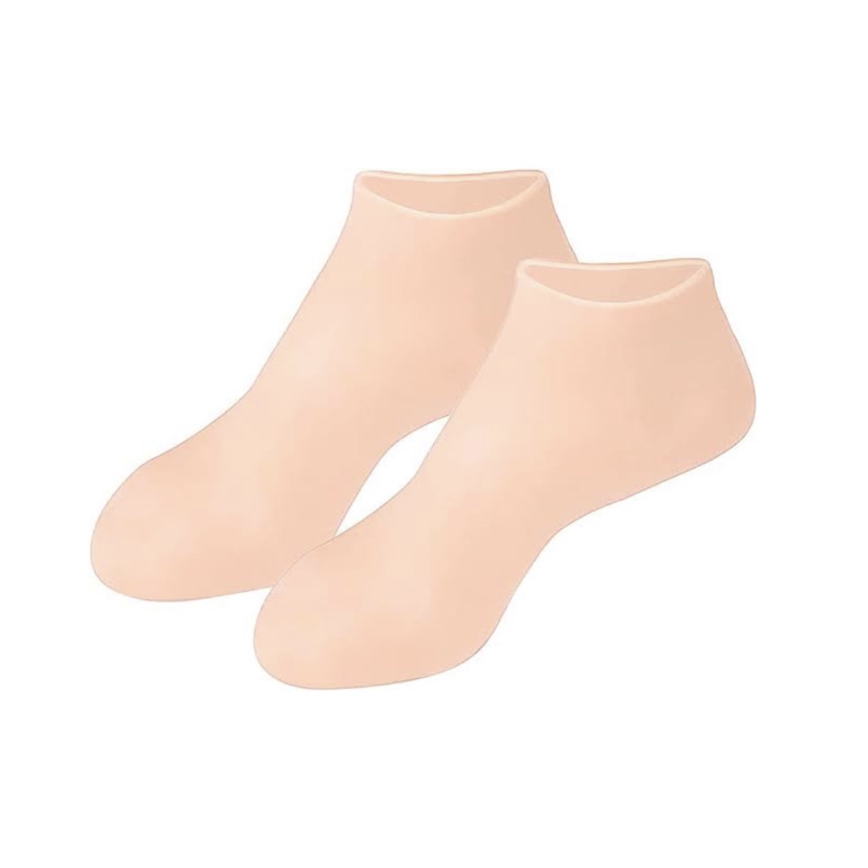 Силіконові зволожуючі шкарпетки для п'ят та стоп