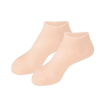 Силіконові зволожуючі шкарпетки для п'ят та стоп NO Limits