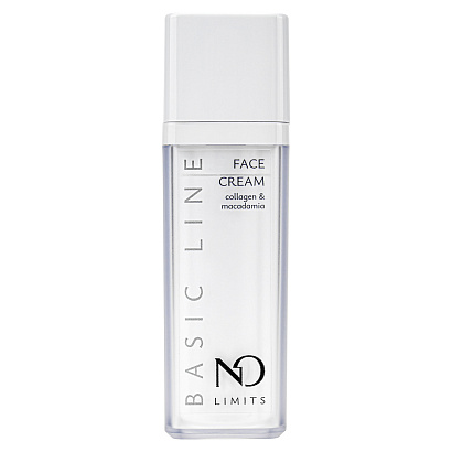 Крем для обличчя з колагеном і макадамією (живильний) NO Limits